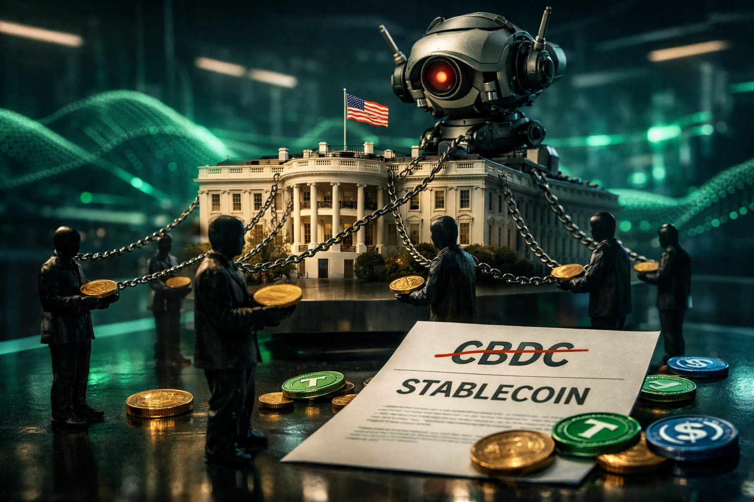 Anggota DPR AS Sebut Regulasi Stablecoin Ilusi untuk Muluskan CBDC