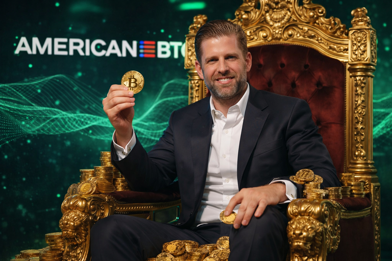 Eric Trump Beli 329 BTC Senilai $30 Juta, Kini Kantongi 5.427 BTC