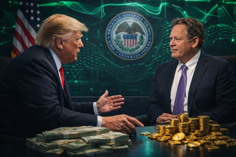 Trump Dijadwalkan Wawancarai CIO BlackRock untuk Posisi Ketua The Fed