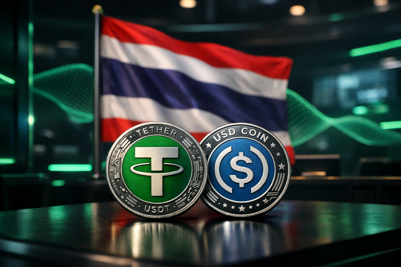Bank Sentral Thailand Soroti Aktivitas “Grey Money” di Stablecoin Milik Asing