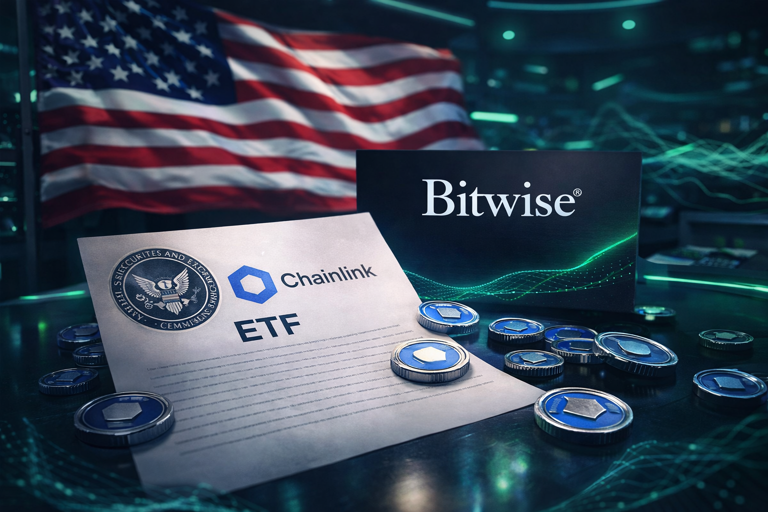 Saingi Grayscale, Bitwise Resmi Luncurkan ETF Chainlink di NYSE Arca
