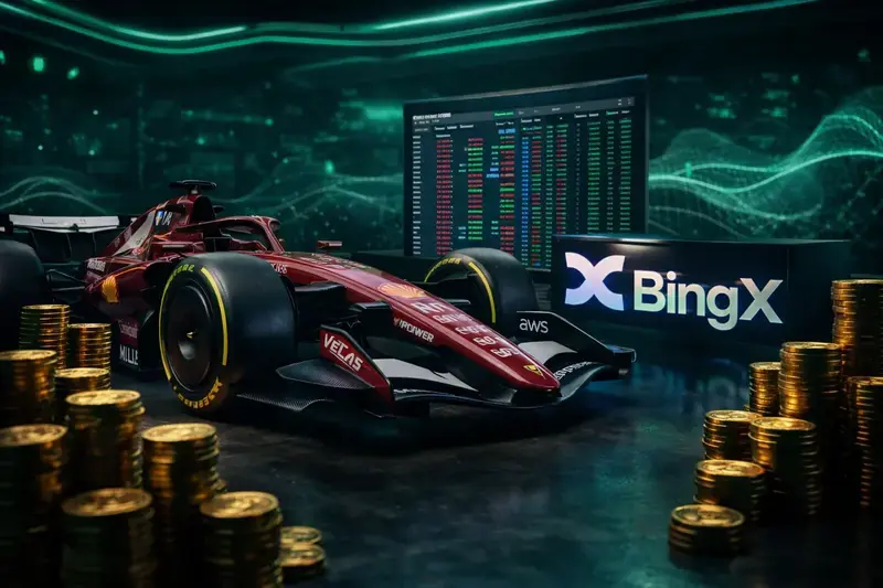 Scuderia Ferrari HP Gandeng BingX, Kripto Makin Dominasi Industri F1