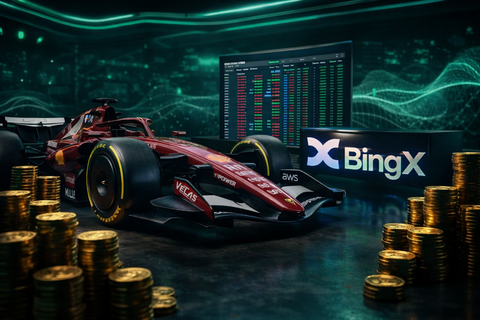 Scuderia Ferrari HP Gandeng BingX, Kripto Makin Dominasi Industri F1