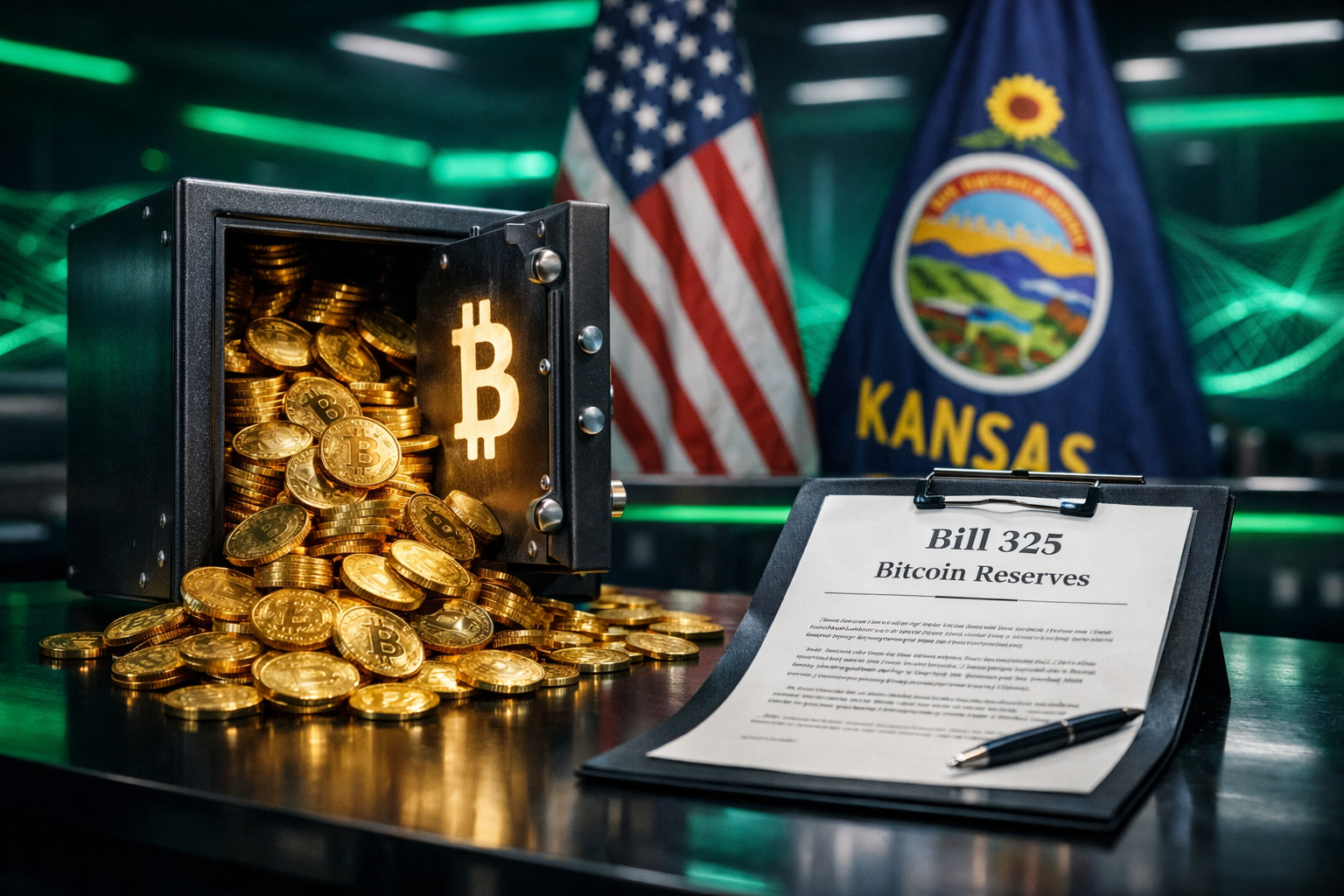 Senator Kansas Ajukan RUU Pembentukan Cadangan Bitcoin Strategis
