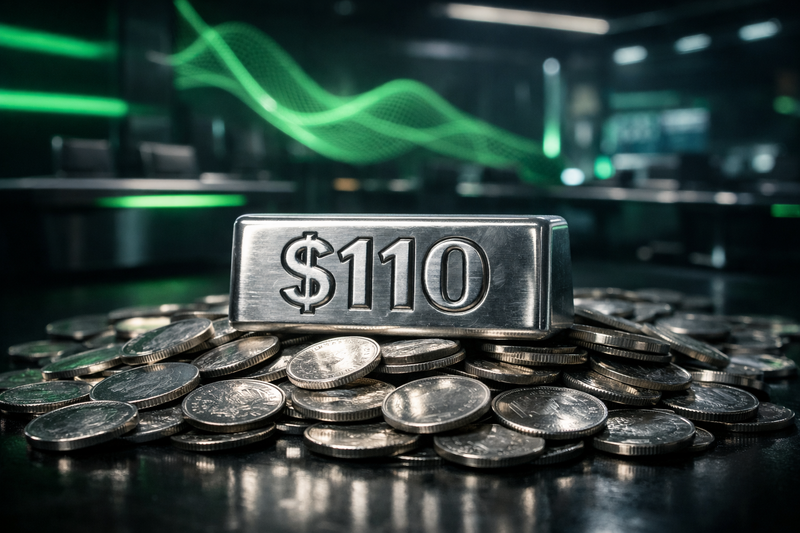 Perak Lanjutkan Rekor ATH Baru Tembus $110