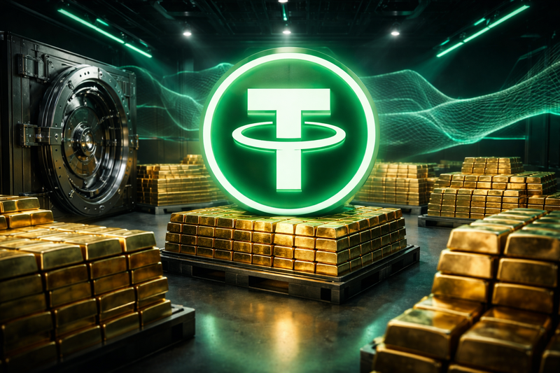Borong 27 Ton Emas, Tether Tembus Top 30 Pemilik Terbesar Dunia