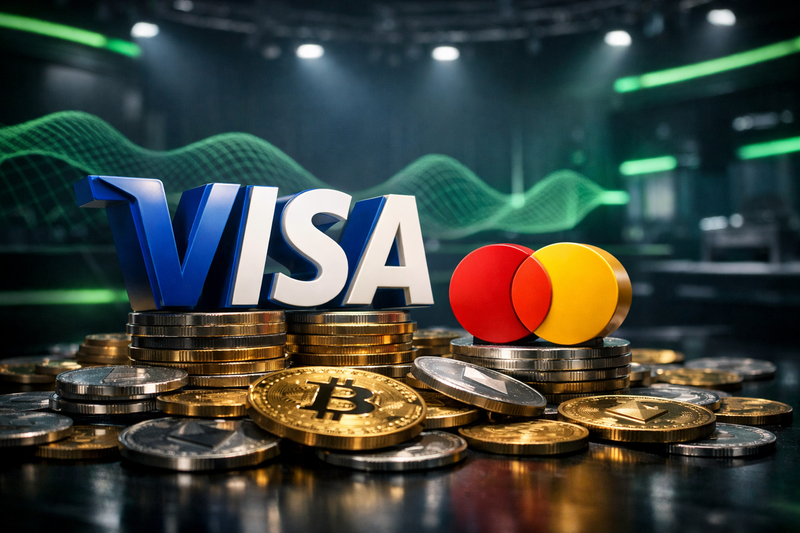 Visa Kuasai Lebih dari 90 Persen Volume Kartu Kripto Onchain