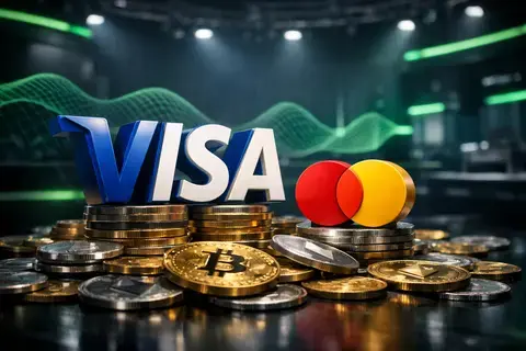 Visa Kuasai Lebih dari 90 Persen Volume Kartu Kripto Onchain