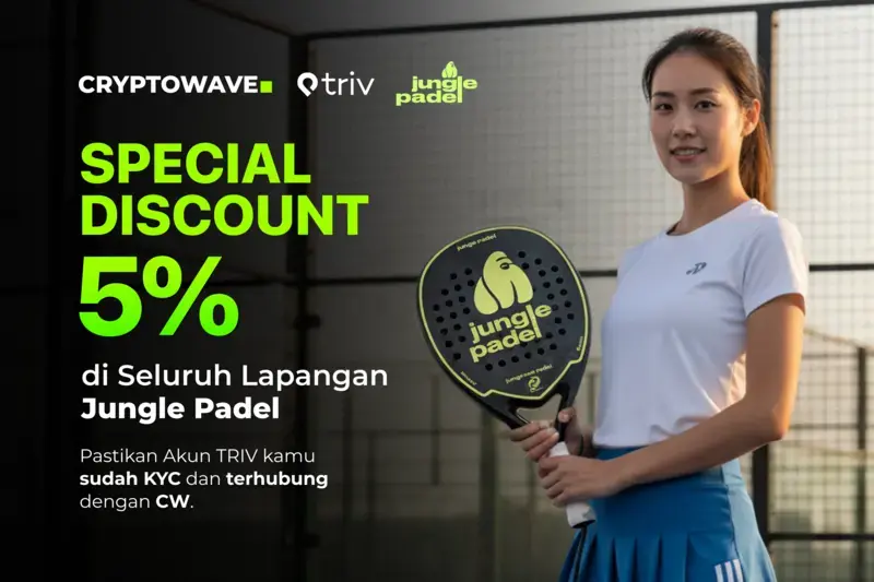 Jungle Padel Beri Diskon 5% Untuk Pengguna Triv dan CryptoWave