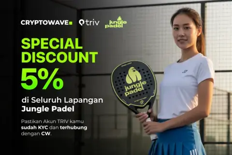 Jungle Padel Beri Diskon 5% Untuk Pengguna Triv dan CryptoWave