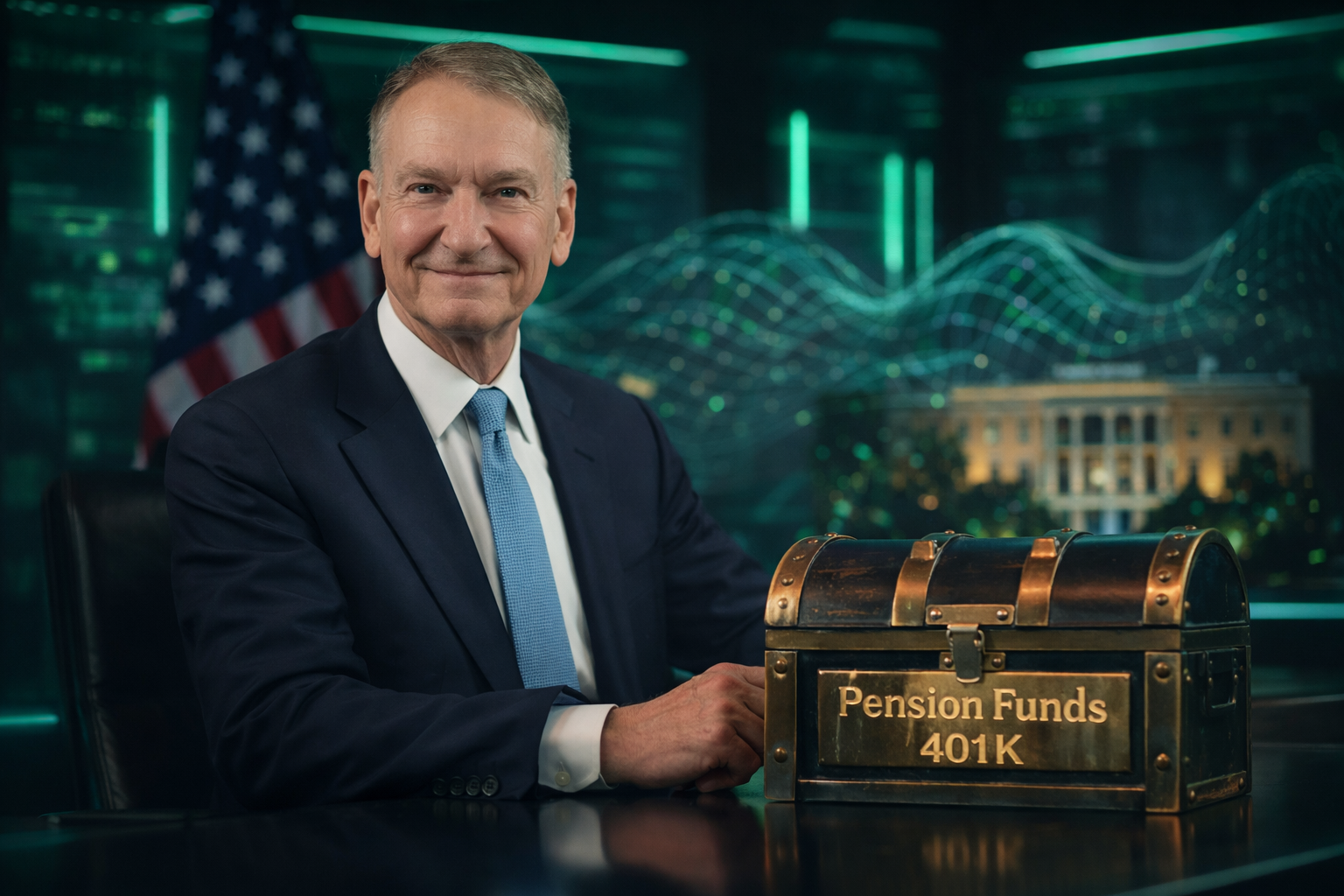 Beri Lampu Hijau, Pimpinan SEC Dukung Kripto Dijadikan Dana Pensiun 401(k)