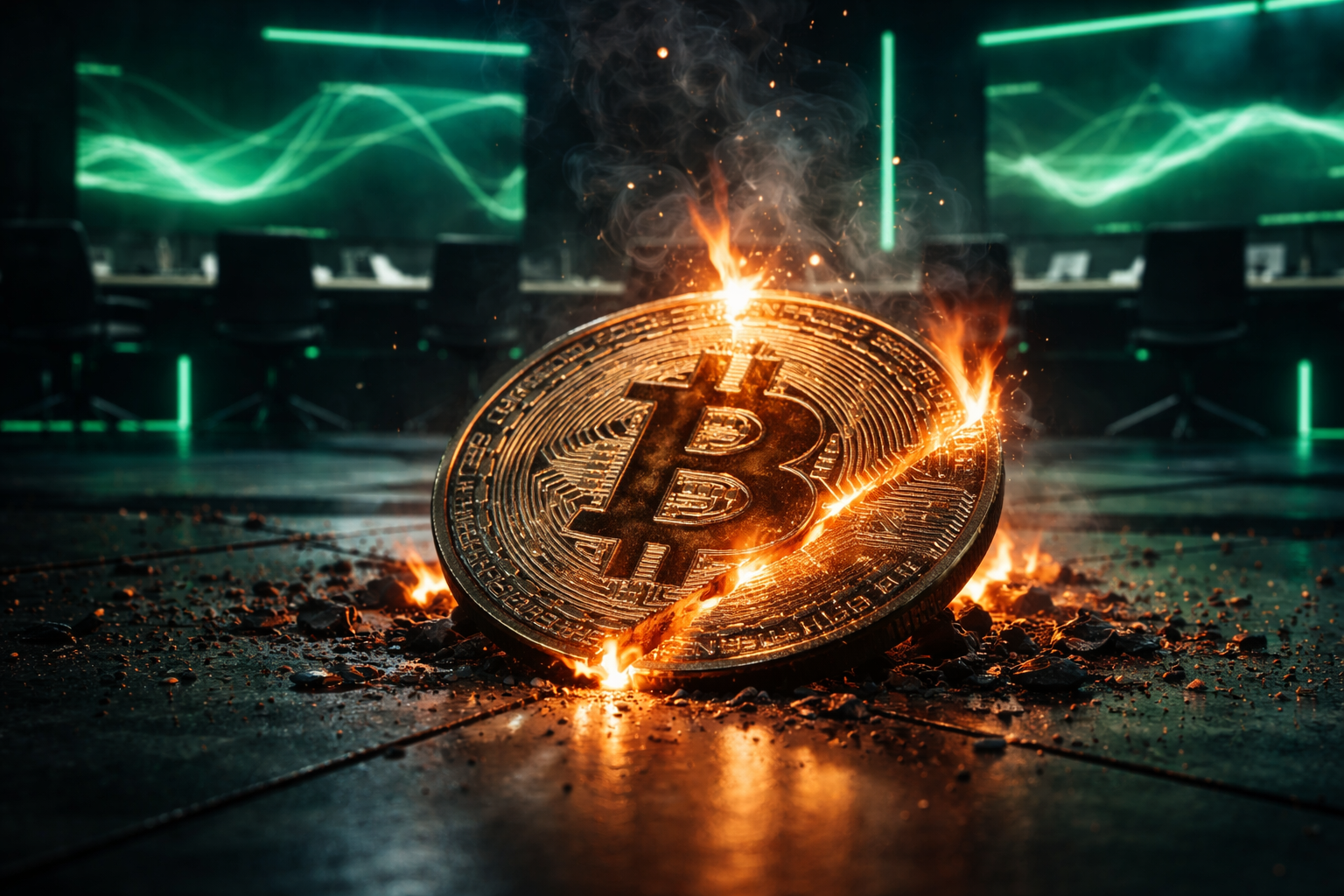 Bitcoin Ambruk ke Level $76.000, Lebih dari $1 Miliar Terlikuidasi