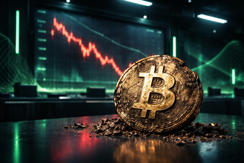 Bitcoin Anjlok di Bawah $75.000, Kapitalisasi Pasar Kripto Susut $70 Miliar