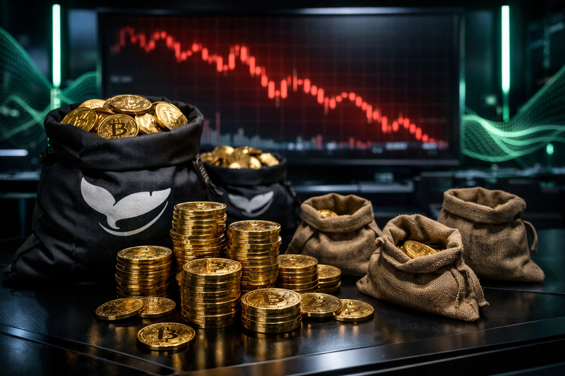 ​Pasca Market Crash: Whale Fokus Akumulasi, Ritel Justru Panik Jual