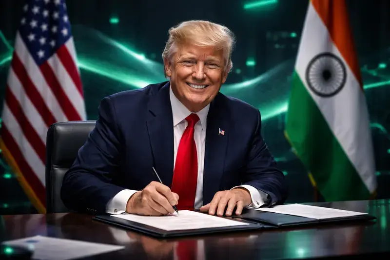Trump Umumkan Kesepakatan dengan India: Stop Minyak Rusia, Tarif Turun Jadi 18%