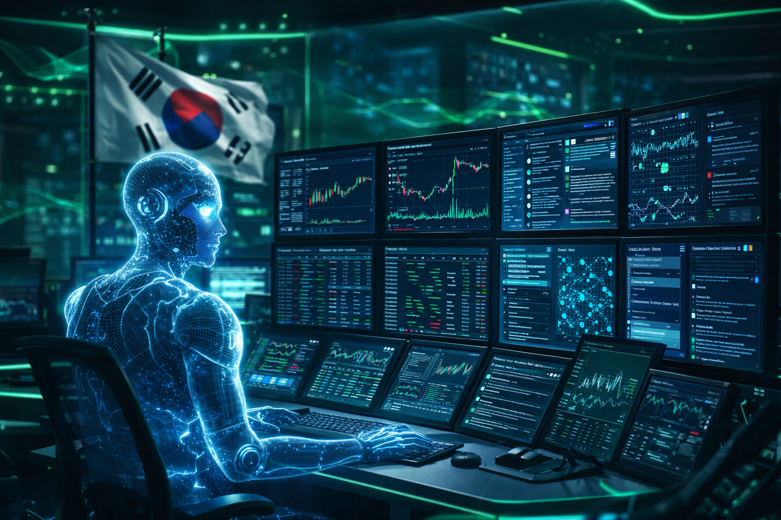 Korea Selatan Gunakan AI untuk Awasi Market Kripto