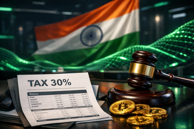 India Pertahankan Pajak Kripto 30%, Volume Transaksi Runtuh dan Trader Eksodus ke Exchange Luar