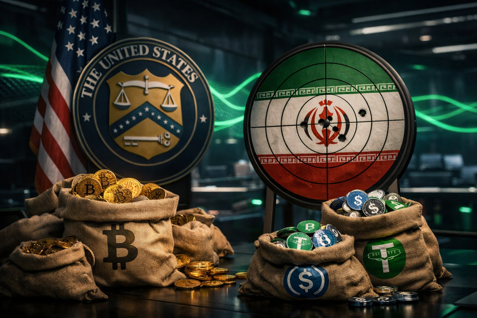 Kemenkeu AS Bidik Exchange Kripto Fasilitator Transaksi Iran