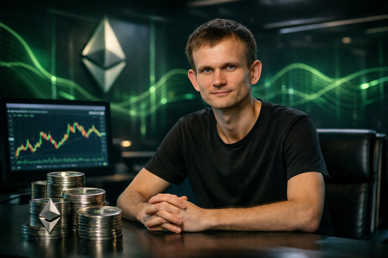 Vitalik Jual 493 ETH Senilai 1,1 Juta Dolar, Dana Mengalir ke Proyek Kesehatan Kanro