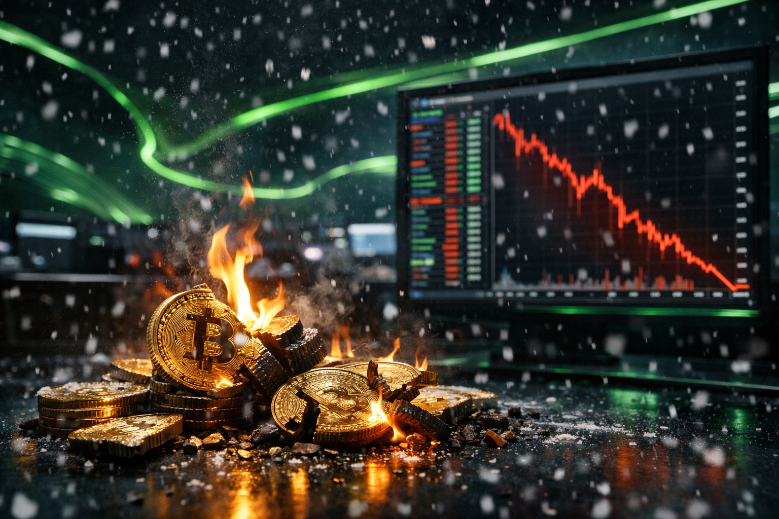 Market Kripto Terbakar! Valuasi 2 Triliun Dolar Lenyap dalam 4 Bulan