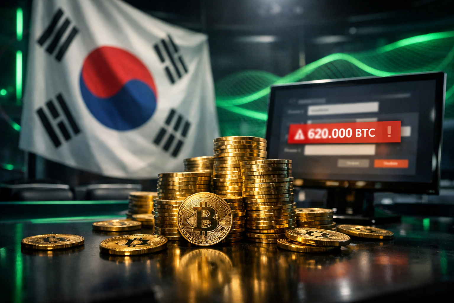 Salah Input, Exchange Korea Selatan Kirim 620.000 BTC ke Pengguna, Berhasil Pulihkan 99,7%