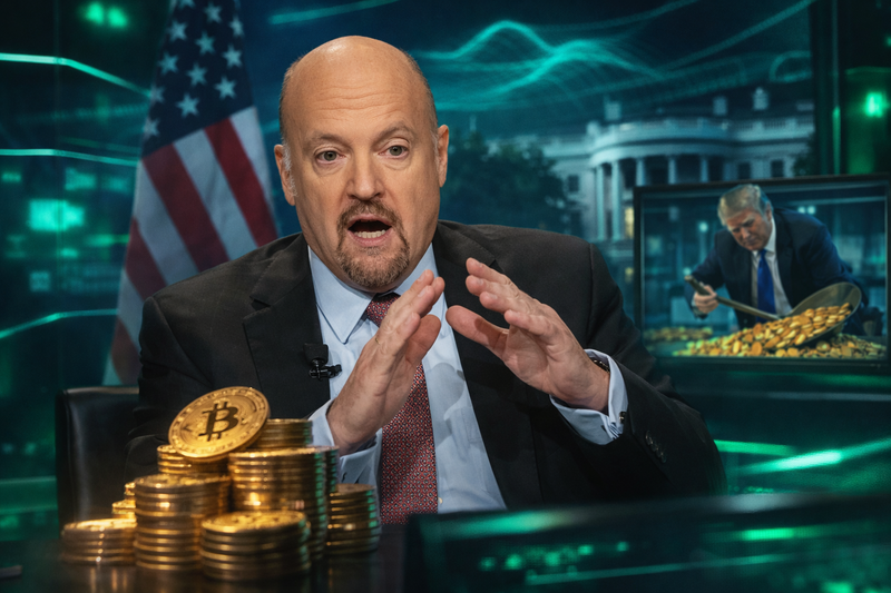 ​Jim Cramer: Pemerintah AS Diduga Akumulasi Cadangan Strategis Bitcoin di Level $60.000
