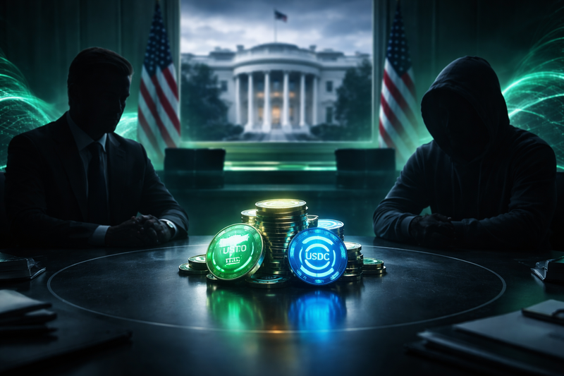 Gedung Putih Gelar Rapat Lanjutan, Pertemukan Bank vs Crypto Bahas Polemik Bunga Stablecoin