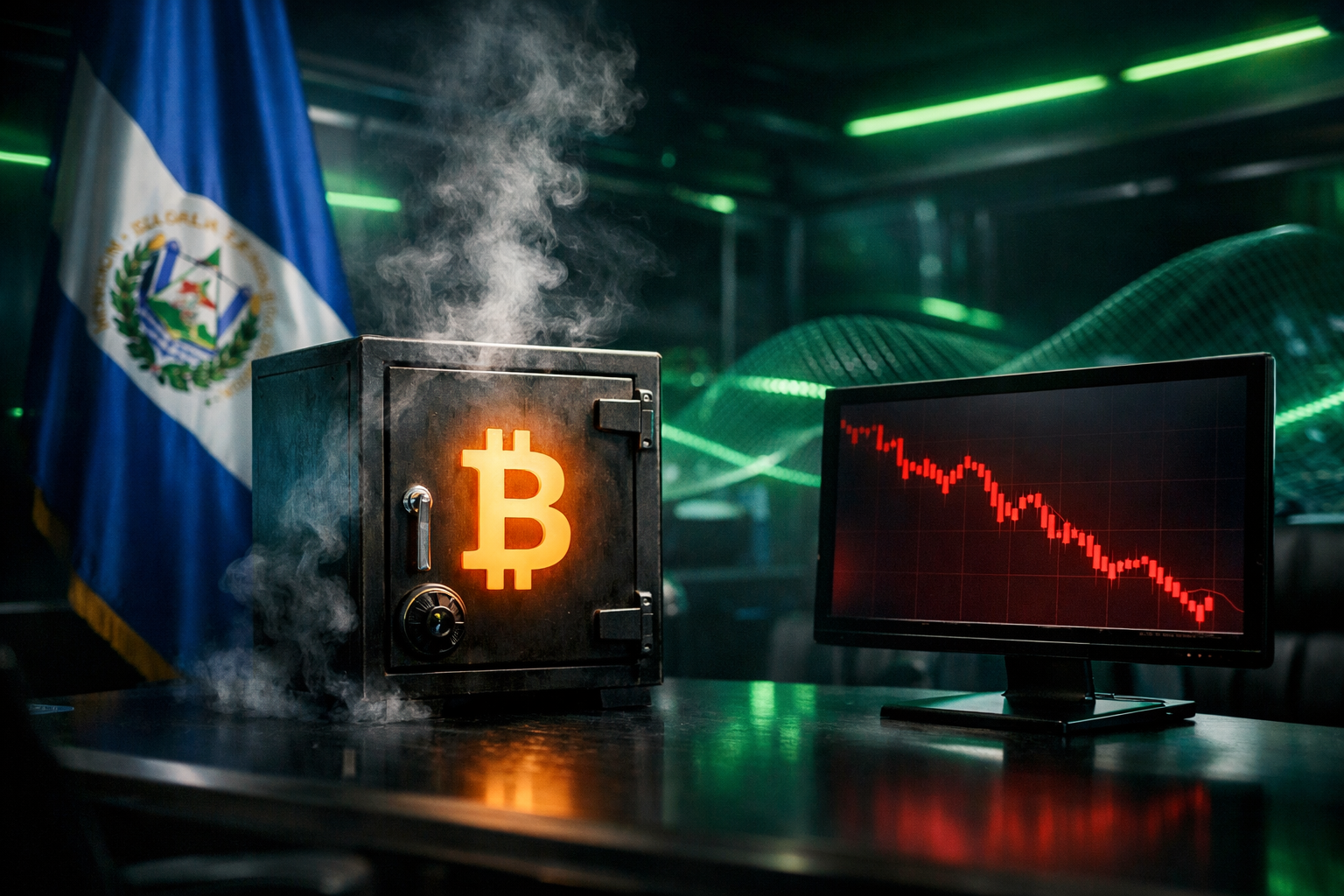 Market Bearish Buat Valuasi Portofolio BTC El Salvador Susut $300 Juta