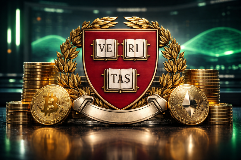 Harvard Pangkas Kepemilikan ETF Bitcoin 21% Untuk Beli Ethereum Senilai $87 Juta