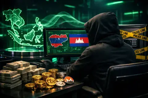 Penyalahgunaan Kripto di Kamboja Melonjak 85% Sepanjang 2025