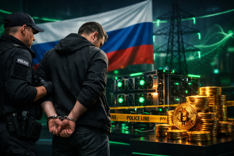 Rusia Ringkus Miner Bitcoin Ilegal, Curi Listrik Senilai $80.000