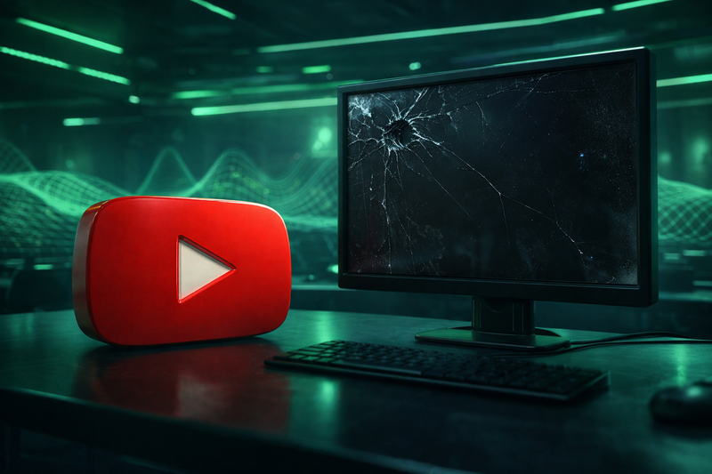 YouTube Dilaporkan Down Secara Global