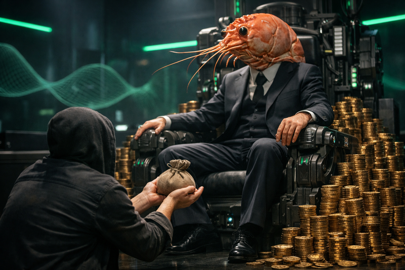 Seorang Trader Minta Donasi 4 SOL ke AI Agent, Dapat Meme Coin $Lobstar Senilai 4,7 Miliar