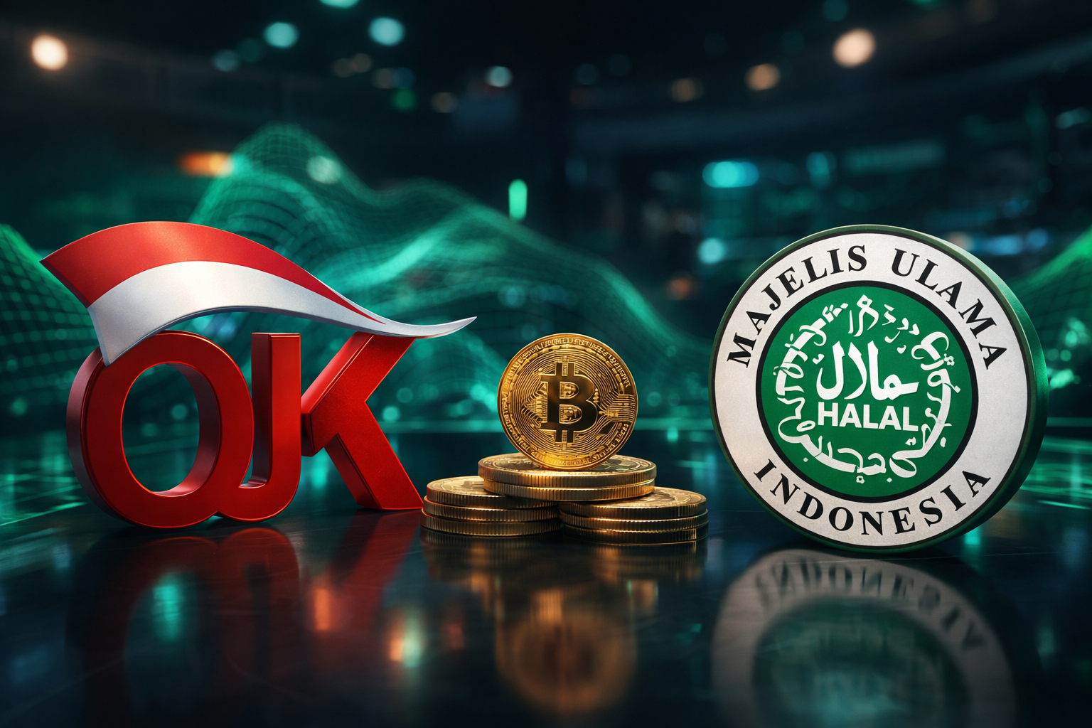 OJK dan MUI Masih Bahas Status Syariah Aset Kripto