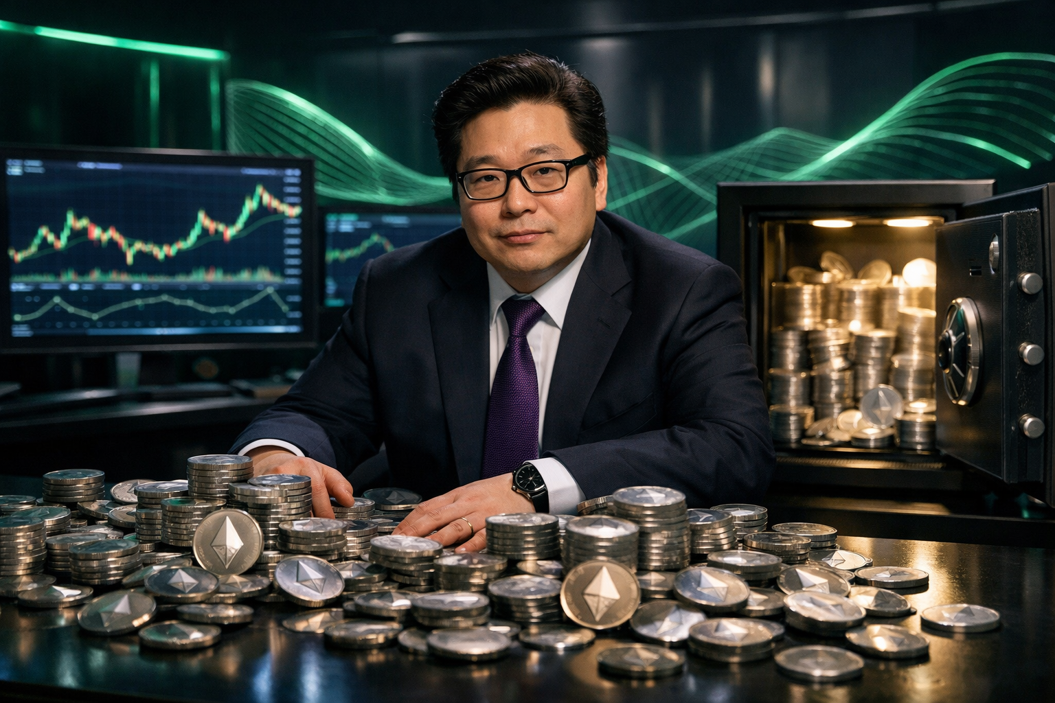 Bitmine Akumulasi 51.162 ETH, Valuasi Portofolio Capai $9,6 Miliar