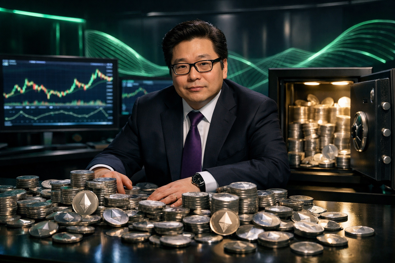 Bitmine Akumulasi 51.162 ETH, Valuasi Portofolio Capai $9,6 Miliar