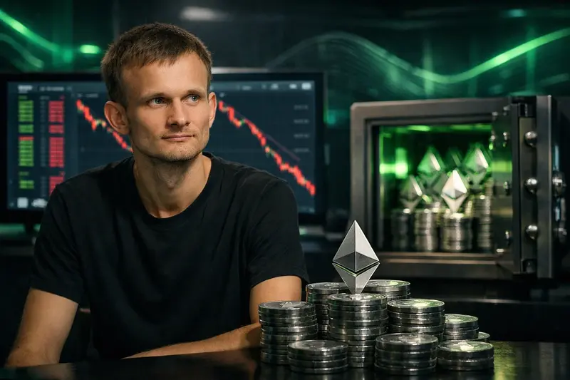 Vitalik Lepas 8.800 ETH Senilai $18 Juta Sepanjang Februari 2026