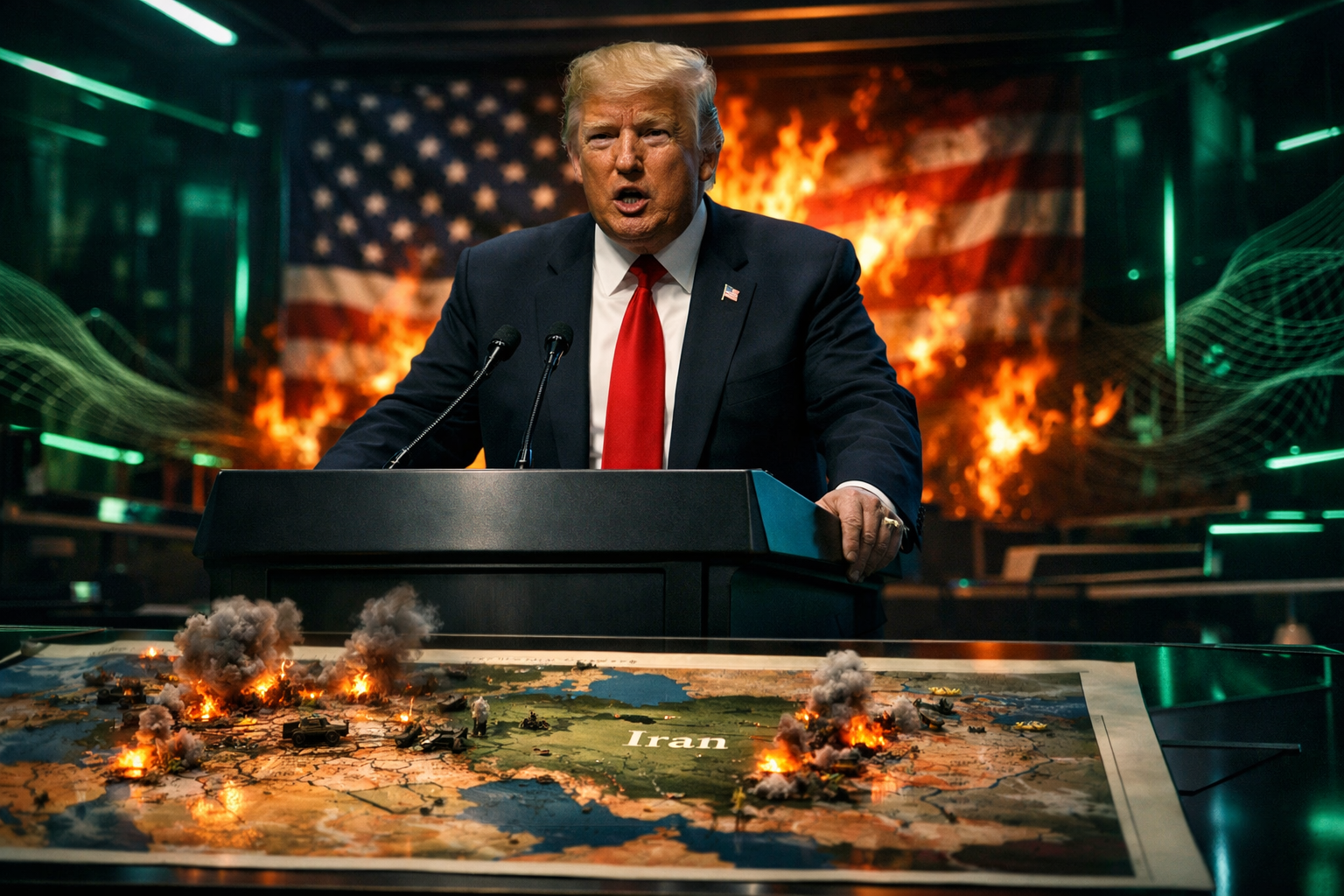 Trump Resmi Mulai Operasi Militer Skala Besar, Serukan Pergantian Rezim Iran