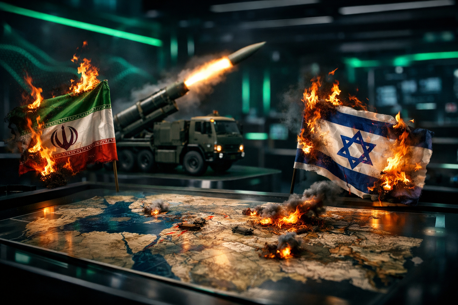 Iran Terdeteksi Luncurkan Rudal Balasan ke Israel