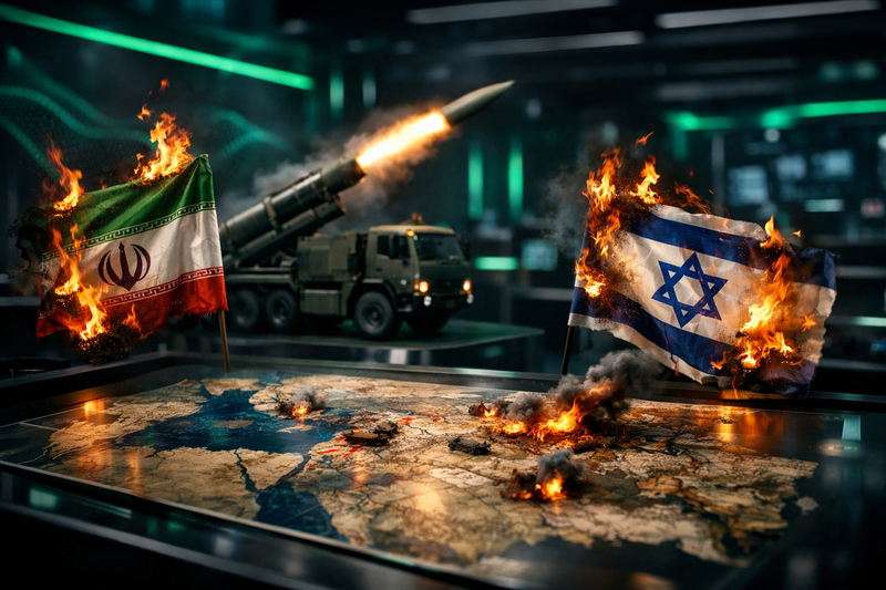 Iran Terdeteksi Luncurkan Rudal Balasan ke Israel