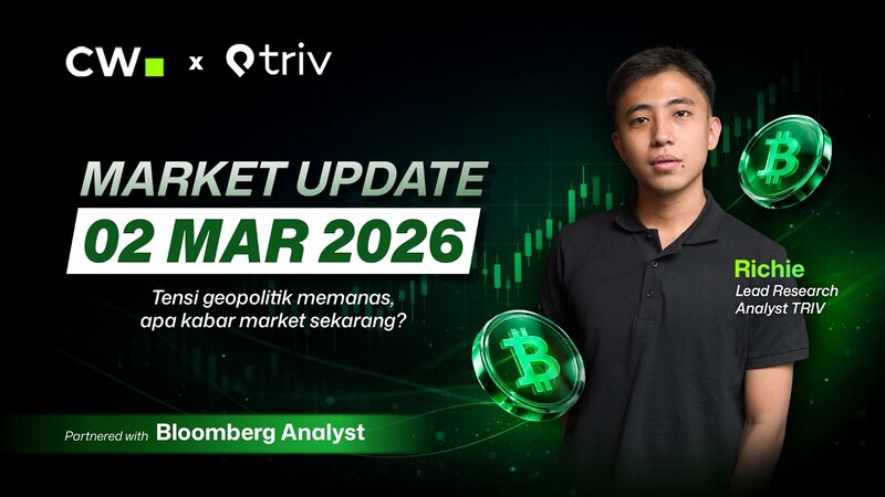 Podcast Terbaru CryptoWave : Market Update Bahas Dampak Ketegangan Iran–AS ke Pasar Kripto