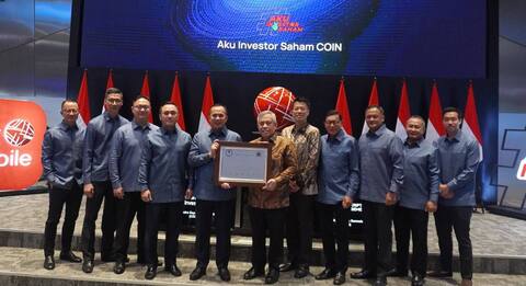 Resmi Melantai di BEI, Saham COIN Naik 35% dan Picu ARA di Hari Pertama