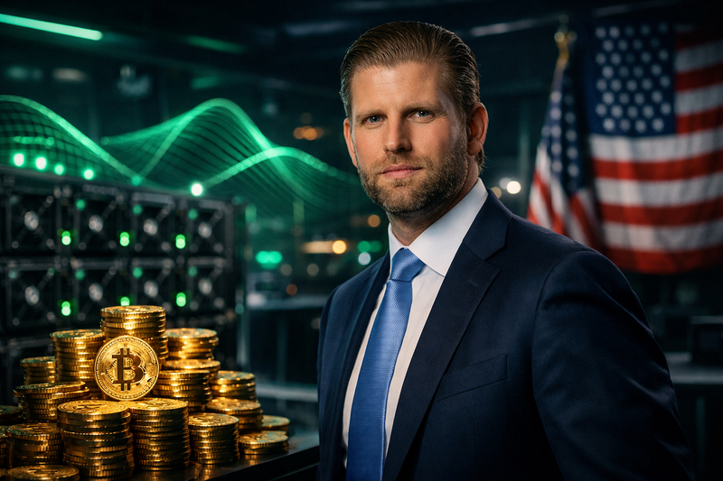 Perkuat Dominasi AS, Eric Trump Borong 11.298 Alat Mining Bitcoin Baru