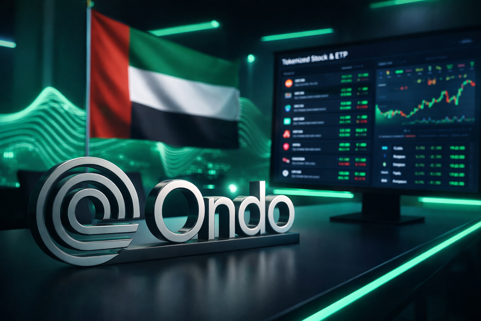 Ondo Finance Resmi Amankan Lisensi Tokenisasi Saham dan ETF di Abu Dhabi