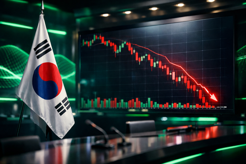Bursa Saham Korea Selatan Anjlok Lebih dari 8% Picu Penghentian Perdagangan Sementara