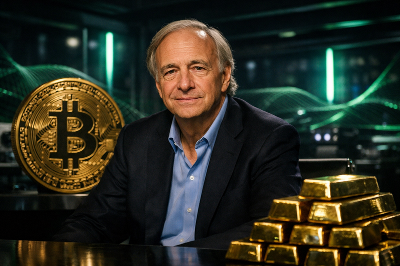 Ray Dalio Soroti Minimnya Dukungan Bank Sentral terhadap Bitcoin