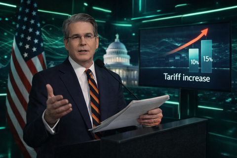 Menkeu AS Isyaratkan Kenaikan Tarif Global 15 Persen Pekan Ini