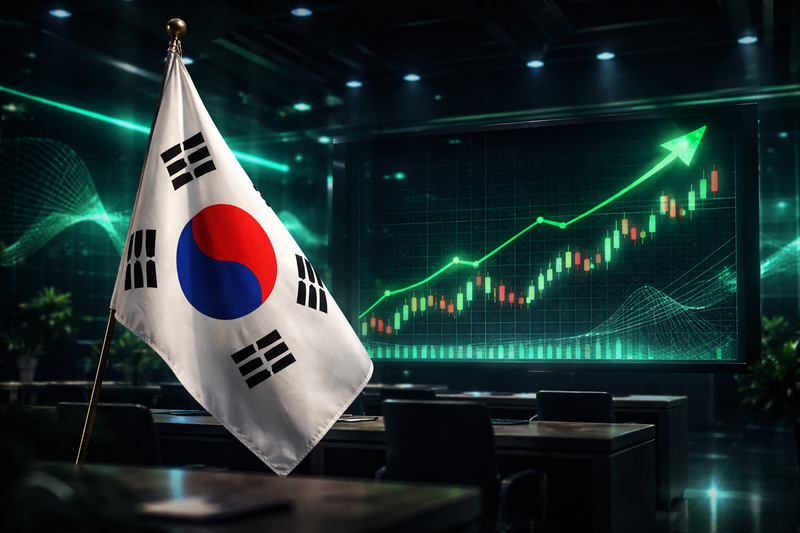 Usai Anjlok 8%, Bursa Saham Korea Selatan Melonjak Lebih dari 12%