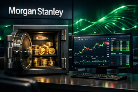 Morgan Stanley Tunjuk Coinbase Sebagai Kustodian Bitcoin ETF