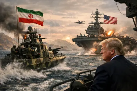 Iran Tantang Trump Kirim Kapal Perang AS Kawal Tanker Minyak di Selat Hormuz